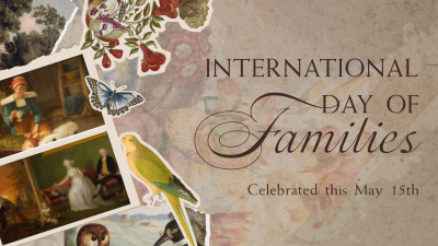 Renaissance Collage Day of Families Facebook event cover Image Preview