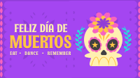 Dia de los Muertos Greeting Animation Preview