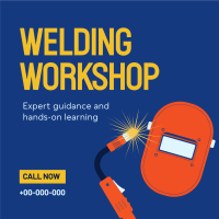 Welding Workshop Instagram Post Preview