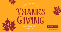 Thanksgiving For You Facebook Ad Design