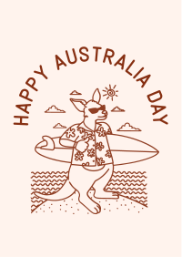 Australia Day Flyer Image Preview