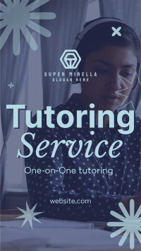 Tutoring Service Facebook Story Image Preview