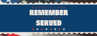 Remember Memorial Day Facebook cover Image Preview
