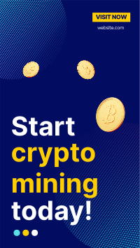 Crypto Coins Facebook story Image Preview