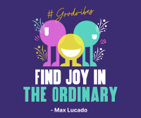 Finding Joy Quote Facebook post Image Preview