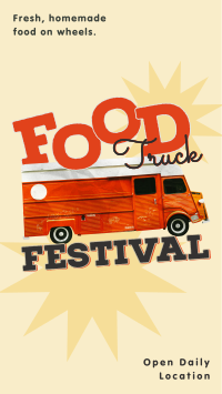 Food Truck  Festival TikTok Video Image Preview