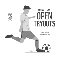 Soccer Tryouts Instagram post Image Preview