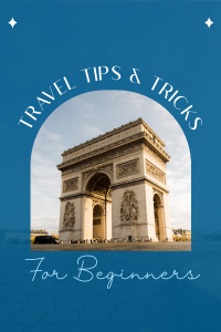 Travel to Paris Pinterest Pin Image Preview