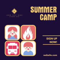 Summer Camp Registration Instagram post Image Preview