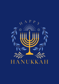 Happy Hanukkah Poster Image Preview