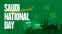 Saudi Day Celebration Animation Preview