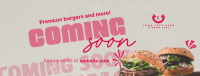 Burgers & More Coming Soon Facebook Cover Design