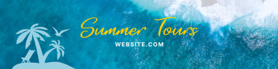 Summer Tour LinkedIn banner Image Preview