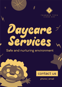 Playful Daycare Services Poster Image Preview