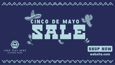 Cinco de Mayo Stickers Facebook event cover Image Preview