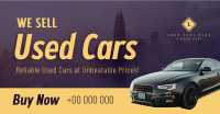 Used Car Sale Facebook Ad Design