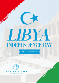 Libya National Day Poster Design