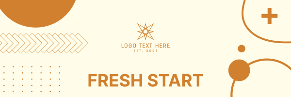 Fresh Start Twitter Header Design Image Preview