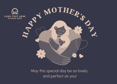 Lovely Mother's Day Postcard Image Preview