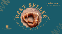 Tasty Pretzel Facebook Event Cover Design