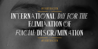 Eliminate Racial Discrimination Twitter post Image Preview