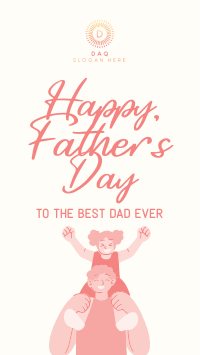 Happy Father's Day! Facebook Story Design
