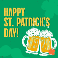 St. Patrick's Beer Greeting Instagram post Image Preview