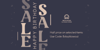 Hooray Birthday Promo Twitter post Image Preview