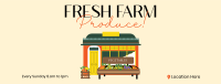 Fresh Farm Produce Facebook Cover Image Preview