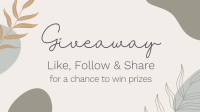 Giveaway Raffle Facebook event cover Image Preview