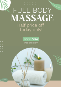 Massage Promo Poster Image Preview