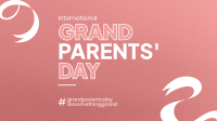 Floral Grand Parent's Day Facebook event cover Image Preview