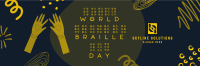 World Braille Day Twitter Header Image Preview