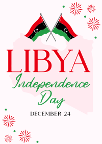 Libya Day Poster Design