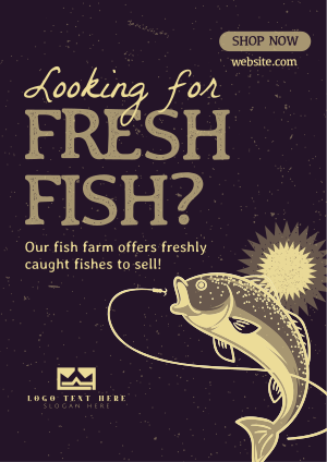 Fresh Fish Farm Flyer Image Preview