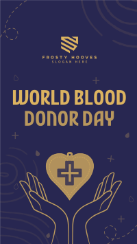 Handy Blood Donation TikTok Video Image Preview