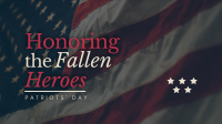 Honoring Fallen Soldiers Video Image Preview