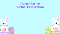 Celebrating Easter  Zoom background Image Preview