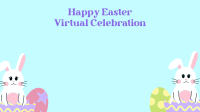 Celebrating Easter  Zoom Background Image Preview