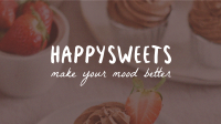 Happy Sweets Facebook Event Cover Design
