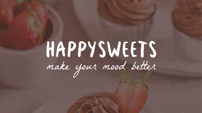 Happy Sweets Facebook event cover Image Preview