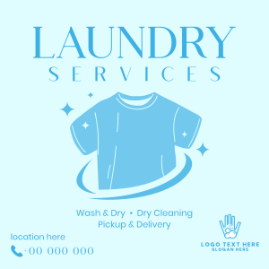 Best Laundry Service Instagram Post Image Preview