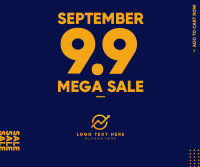 Mega Sale 9.9 Facebook post Image Preview
