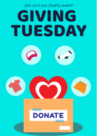 Giving Tuesday Charity Event Flyer Image Preview