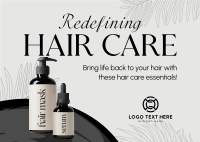 Minimalist Hair Product Postcard Preview