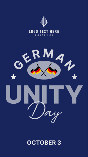 It's German Unity Day Facebook story Image Preview