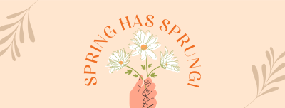 Spring has Sprung Facebook cover Image Preview