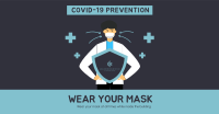 Wear Your Mask Always Facebook ad Image Preview