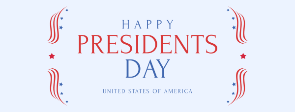 Happy Presidents Day Facebook Cover Design Image Preview
