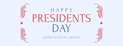 Happy Presidents Day Facebook cover Image Preview